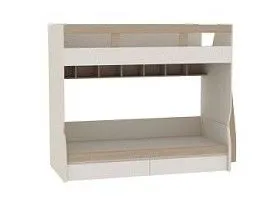 Кровать в сборе лестница прямая 2