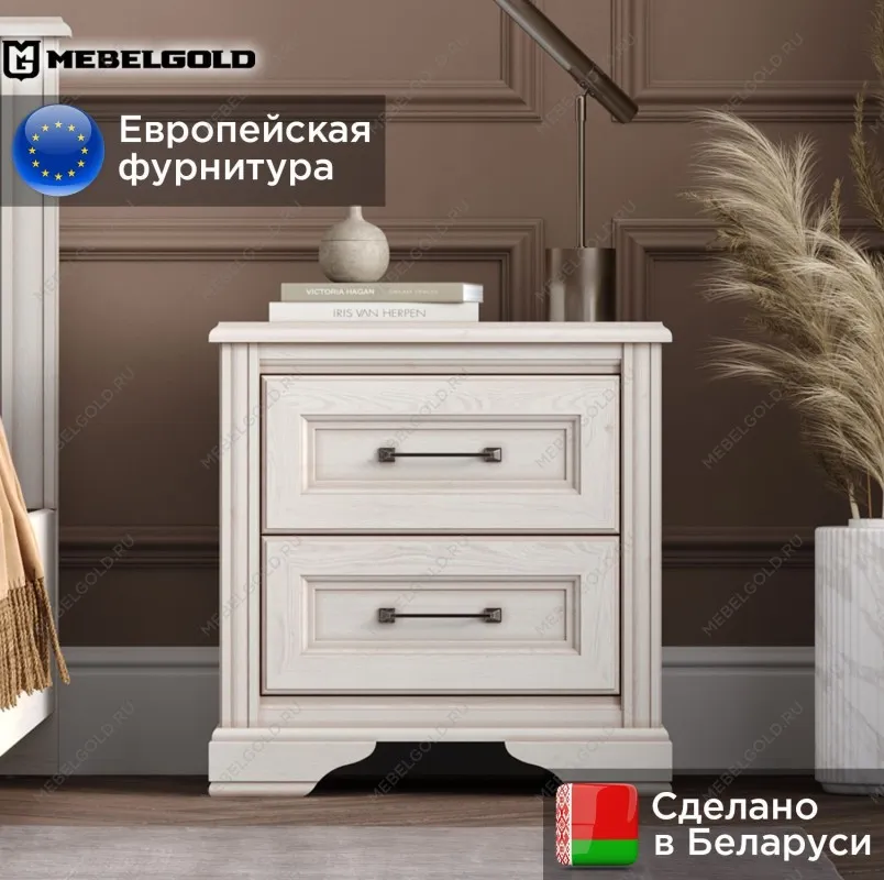 Тумба прикроватная Стилиус KOM2S (Лиственница сибирская) | изображение 1