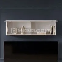 Полка навесная Тиффани 1D вудлайн кремовый