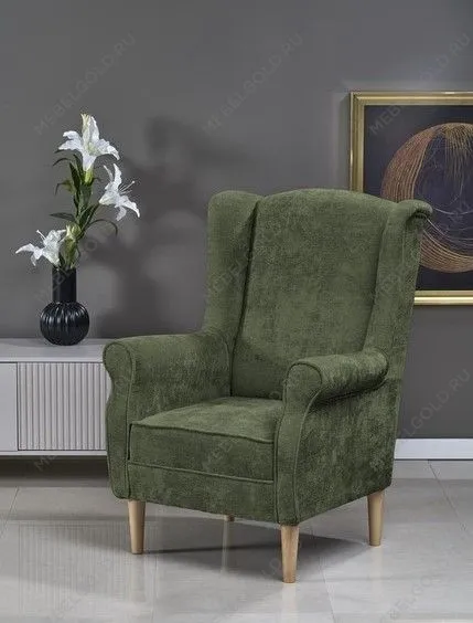 Кресло Halmar HERMES (оливковый) | изображение 8