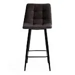 Стул полубарный CHILLY (mod. 7095пб) темно-серый barkhat 14/черный | изображение 4