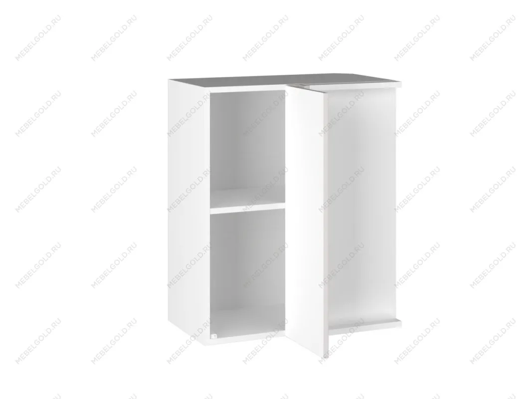 Шкаф ШВП-60 левый, Виста (600*350*720) Экокожа Белый, 26316 | изображение 1