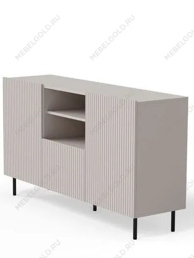 Комод Halmar PAXOS KM-1 (кашемир/черный) | изображение 4