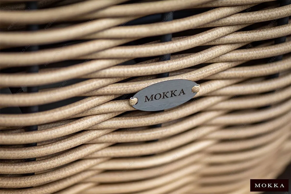 Комплект плетеной мебели МОККА MAJORCA, соломенный | изображение 4