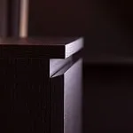 Комод Варма, 6 ящиков, горизонтальный, 160х78х40 см, шпон натурального дерева, ясень черный | изображение 5