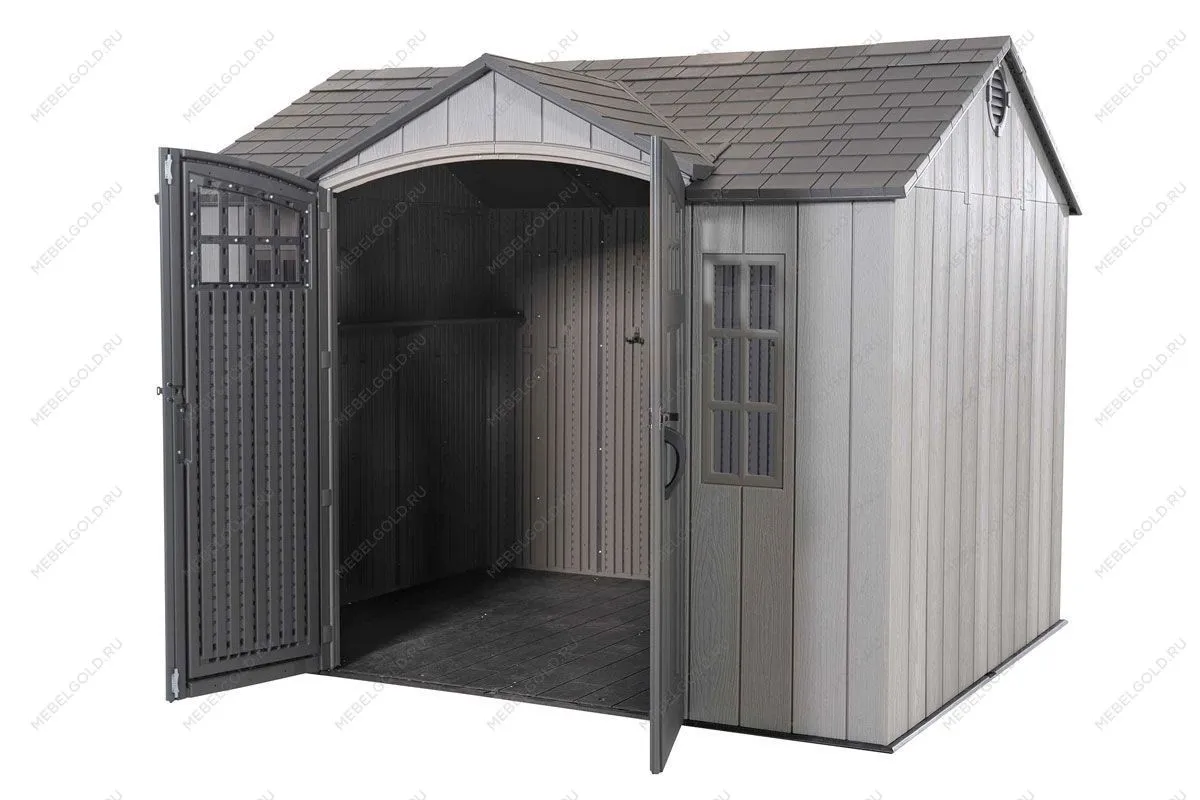 Сарай пластиковый Woodlook 10*8 | изображение 2