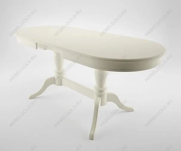 Стол Орфей-2 (Эмаль 11/Слоновая кость/шпон бук) | изображение 2