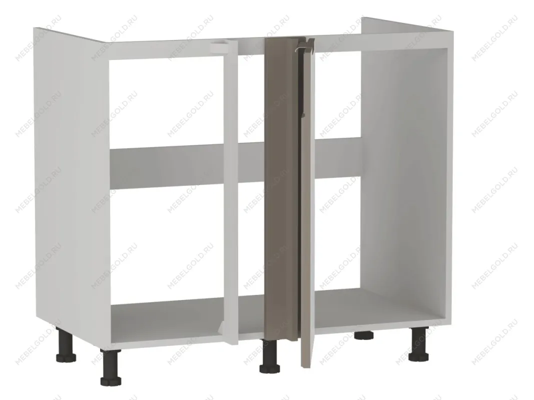 Стол под мойку угловой СМУ-100, Берта (900*554*820) Мокко, 25118 | изображение 3