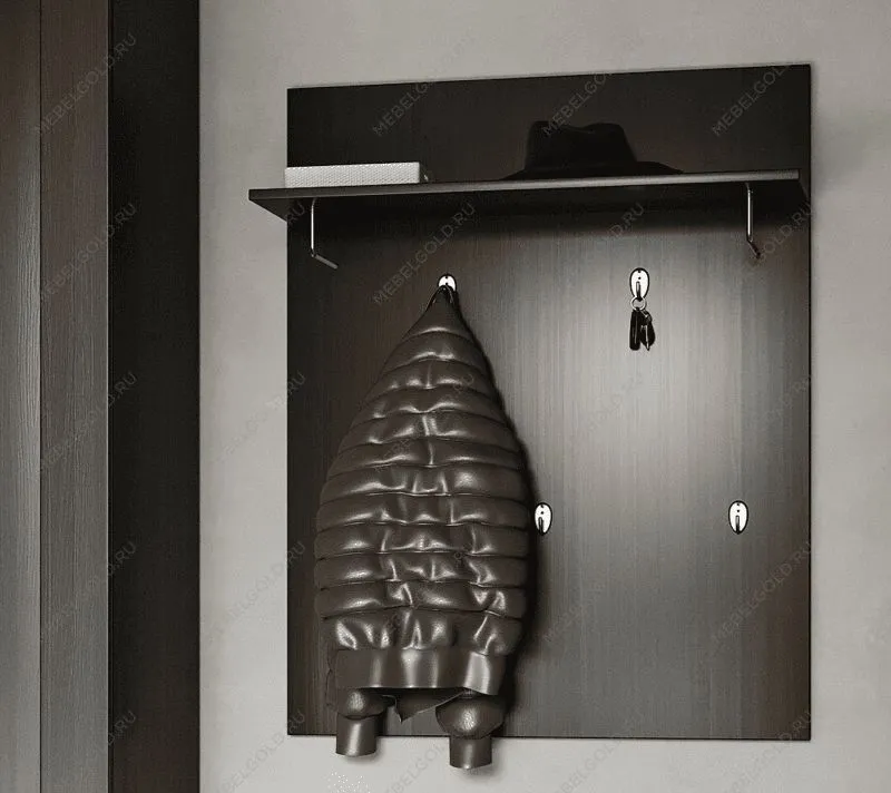 БРИМНЭС / СИРИУС вешалка ИКЕА / IKEA 78х100 Дуб Венге | изображение 3