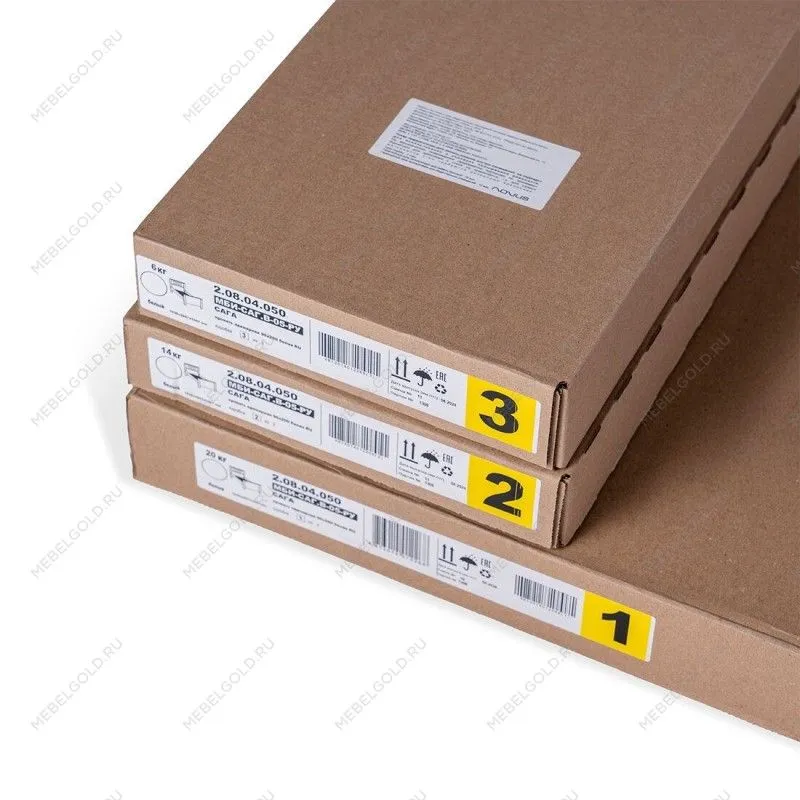 Кровать односпальная Сага, 90х200 см, белая | изображение 13