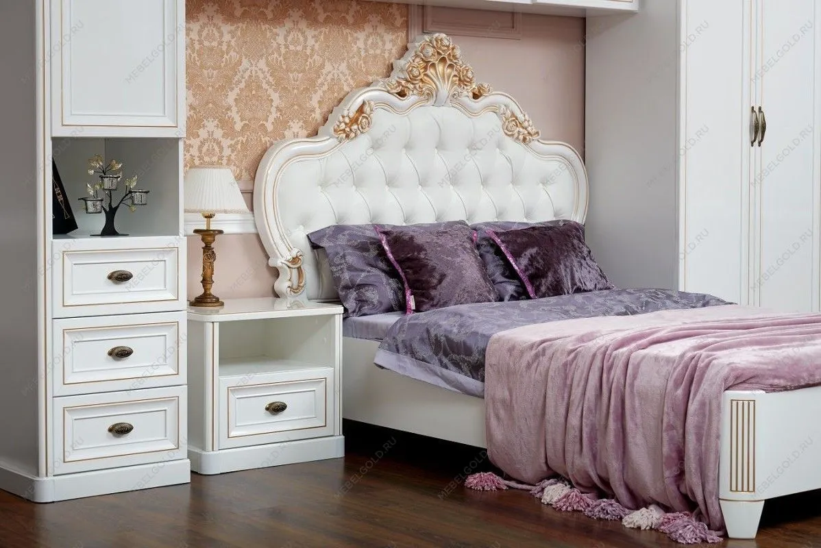 Детская кровать Натали 120х200 см белый глянец | изображение 4