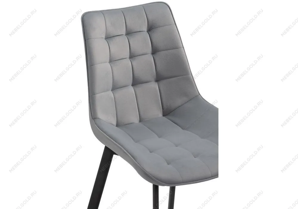 Лобня - Стул на металлокаркасе Hagen gray/black | изображение 4