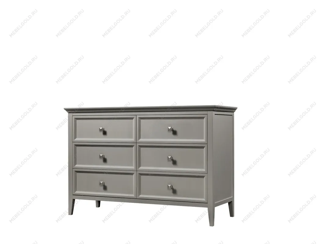 Комод большой 6 ящиков Manhattan (Серый) | изображение 1
