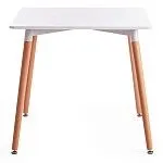 Стол JOHN (mod. T1003) White (Белый) / Natural (натуральный) | изображение 1