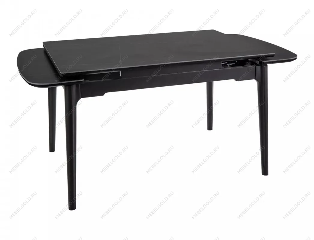 Стол обеденный Signal SENTO 120 (черный/черный) | изображение 2