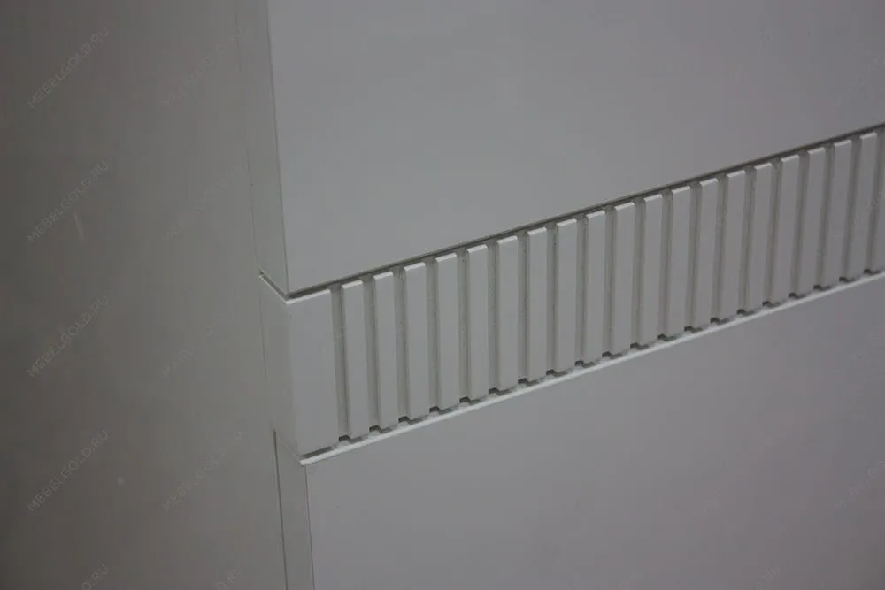 Лобня - Комод узкий c планкой Римини СОЛО (беж золото) РМКМ-2 (s) | изображение 3