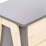 Тумбочка Сканди 2 ящ. (Натуральное дерево/серый ясень) | изображение 4