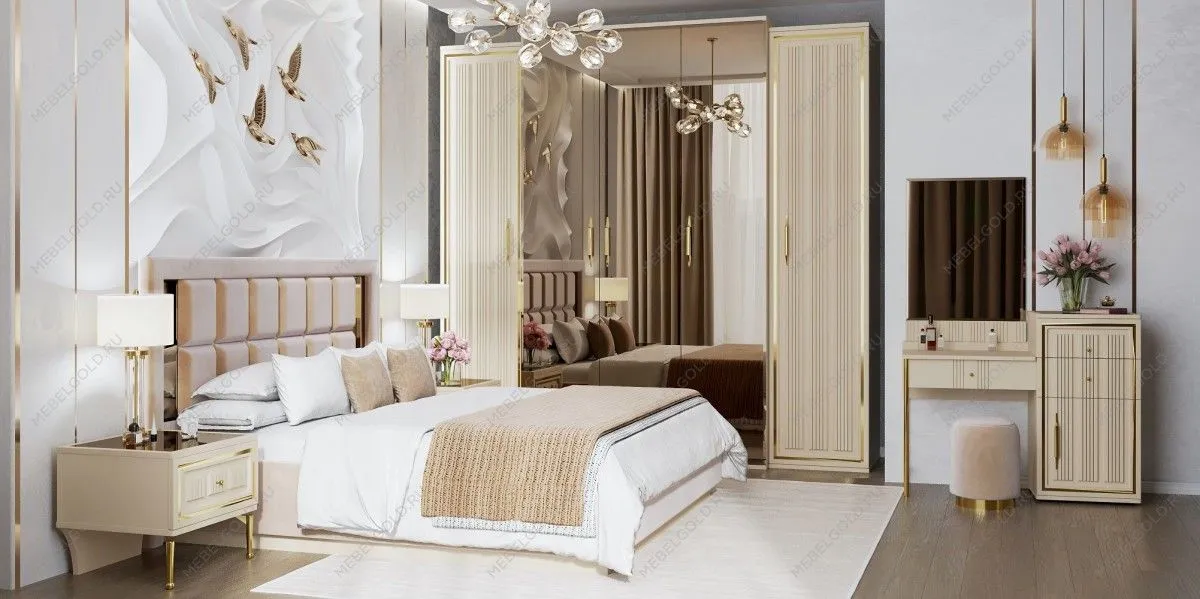 Туалетный столик Замира бежевый | изображение 3