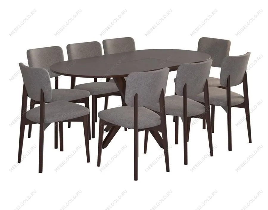 Стол Астерия (Темный орех/шпон дуб) | изображение 3