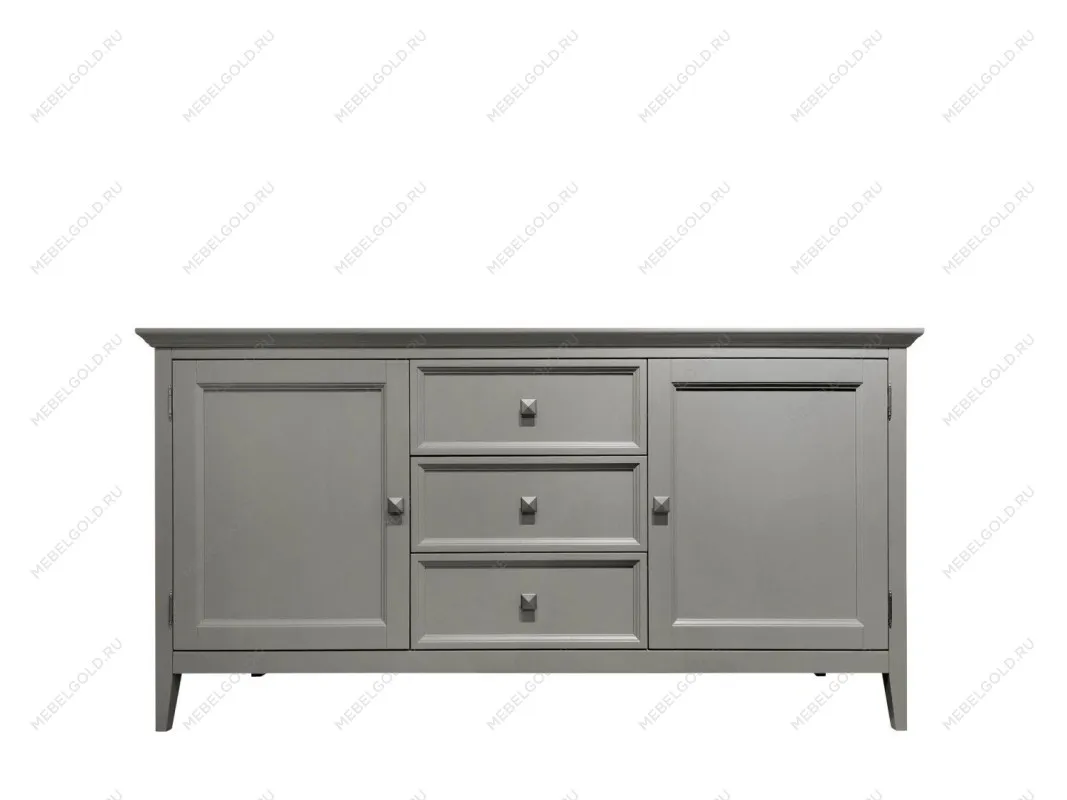 Комод 2 дверки 3 ящика Manhattan (Серый)