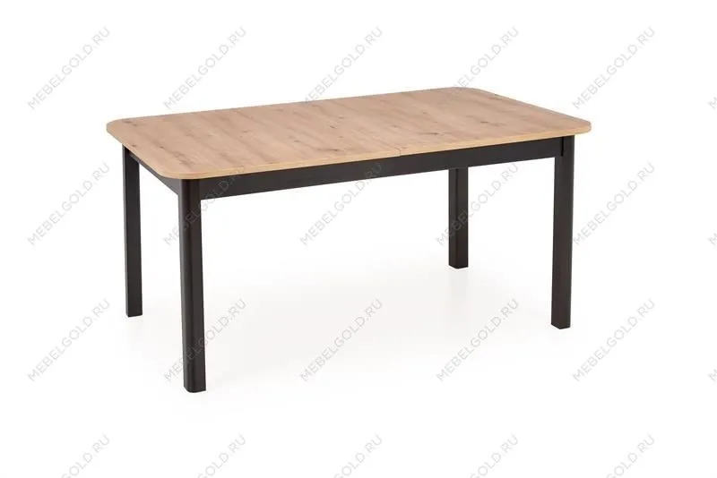 Стол обеденный Halmar FLORIAN раскладной (дуб артизан/черный)