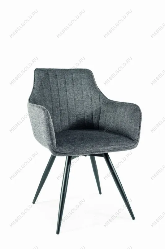 Стул кухонный SIGNAL BALLO Brego 18 (серый/черный)