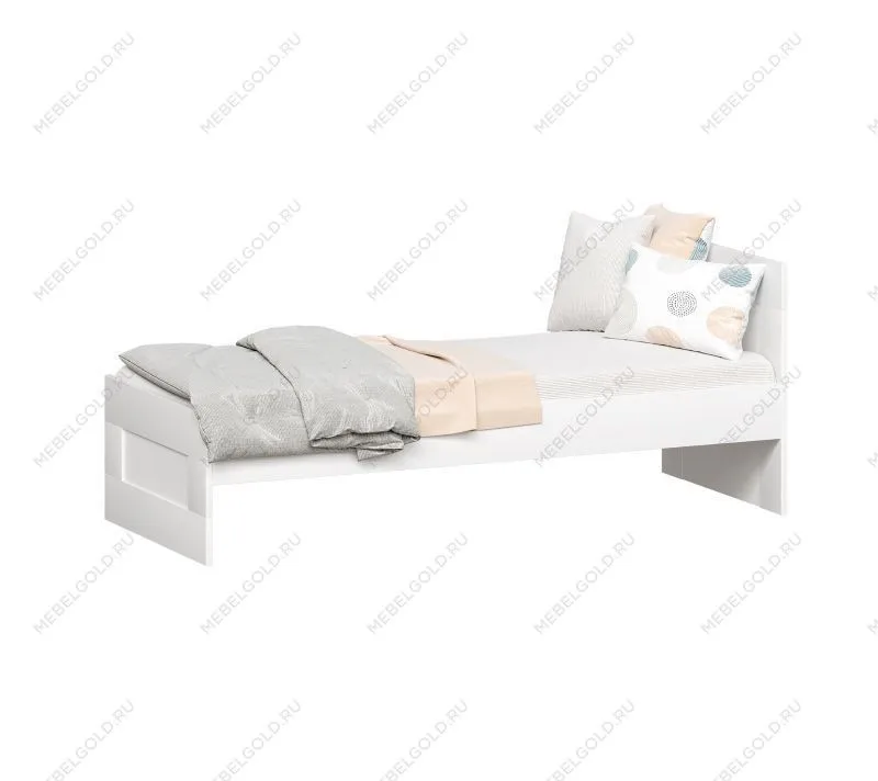 БРИМНЭС / СИРИУС кровать одинарная ИКЕА / IKEA 80х200 белая | изображение 1