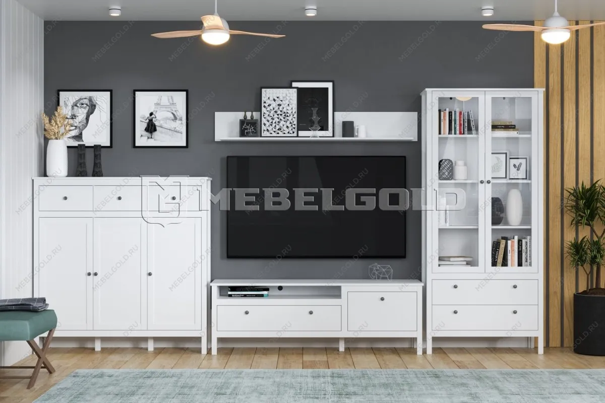 Тумба Ева (Хельга) KOM3D3S белый | изображение 3