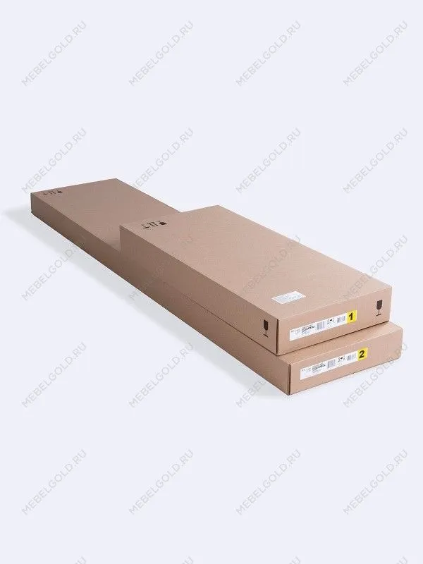 Тумба Сириус, 4 двери и 2 ящика, 156х41х95 см, дуб венге, черно-коричневая | изображение 10