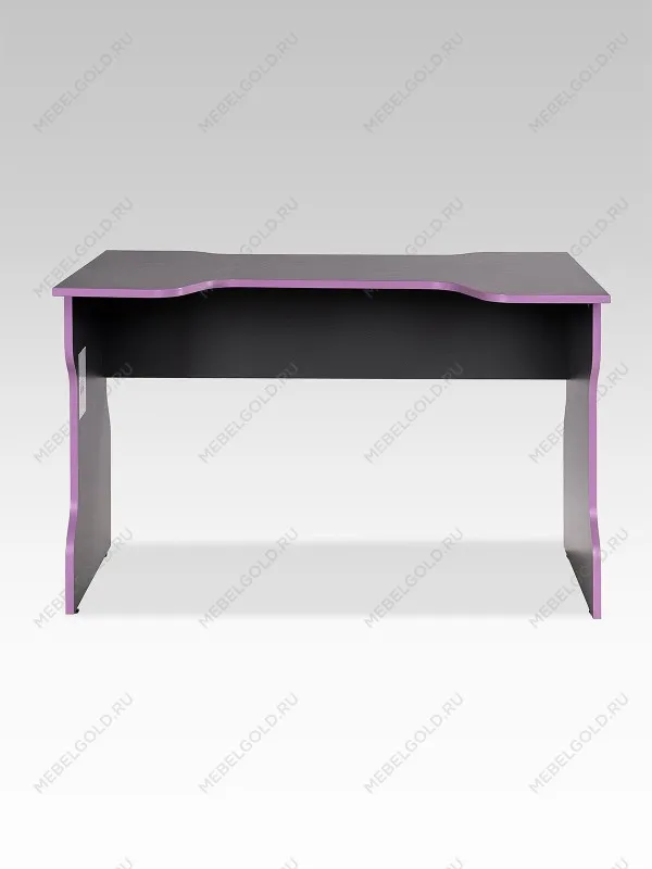 Стол компьютерный Вардиг, 120х75х82 см, антрацит/фиолетовый | изображение 7