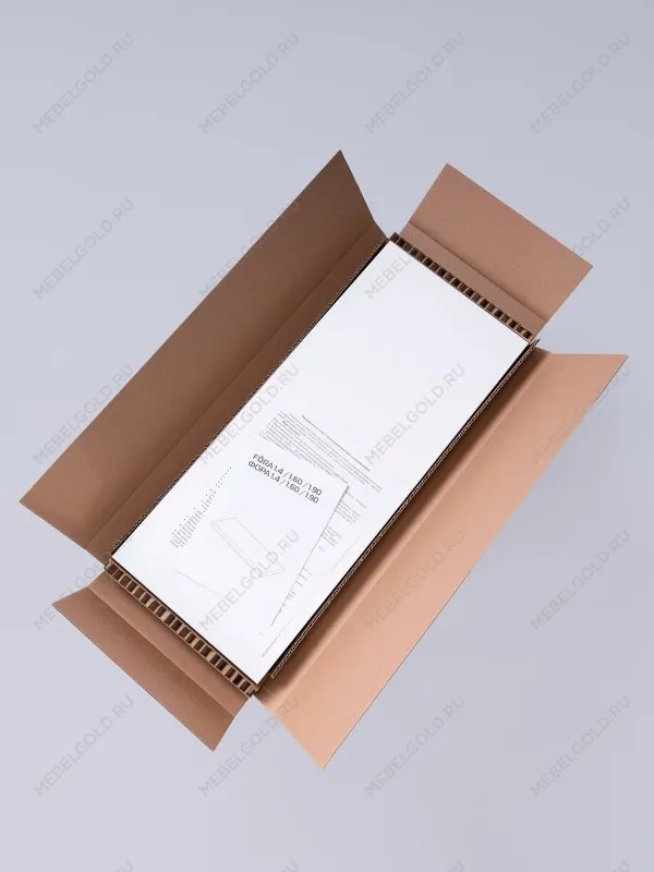 Полка настенная Фора, 90х25 см, белая | изображение 9