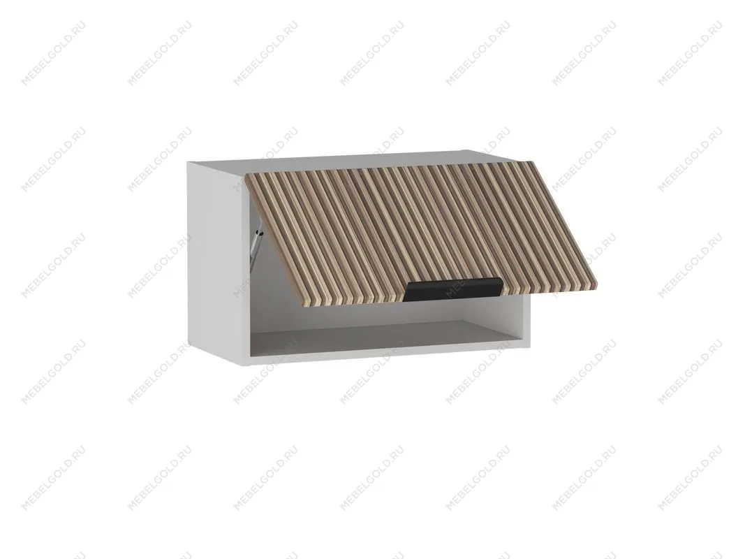 Шкаф под вытяжку ШВ-60 (360), Ватель (600*316*360) Дуб рейка темный, 23538 | изображение 1