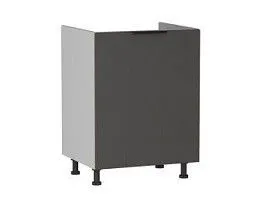 Стол под мойку СМ-60, Ватель (600*520*820) Экокожа Серый, 23309