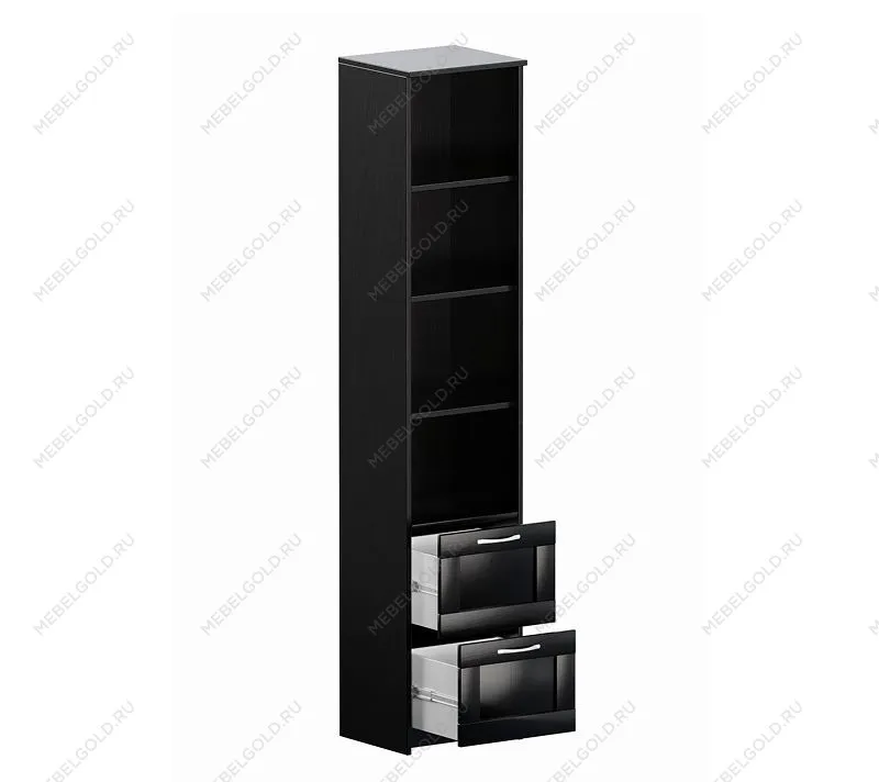 БРИМНЭС / СИРИУС Стеллаж ИКЕА / IKEA 2 ящика 39х190 Дуб Венге | изображение 2