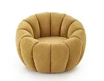 Кресло HALMAR GASPAR 2 горчичный | изображение 4
