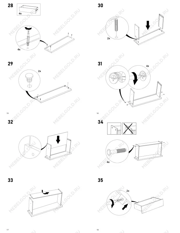 Комод Варма, 4 ящика, горизонтальный, 160х54х40 см, шпон натурального дерева, дуб беленый | изображение 24