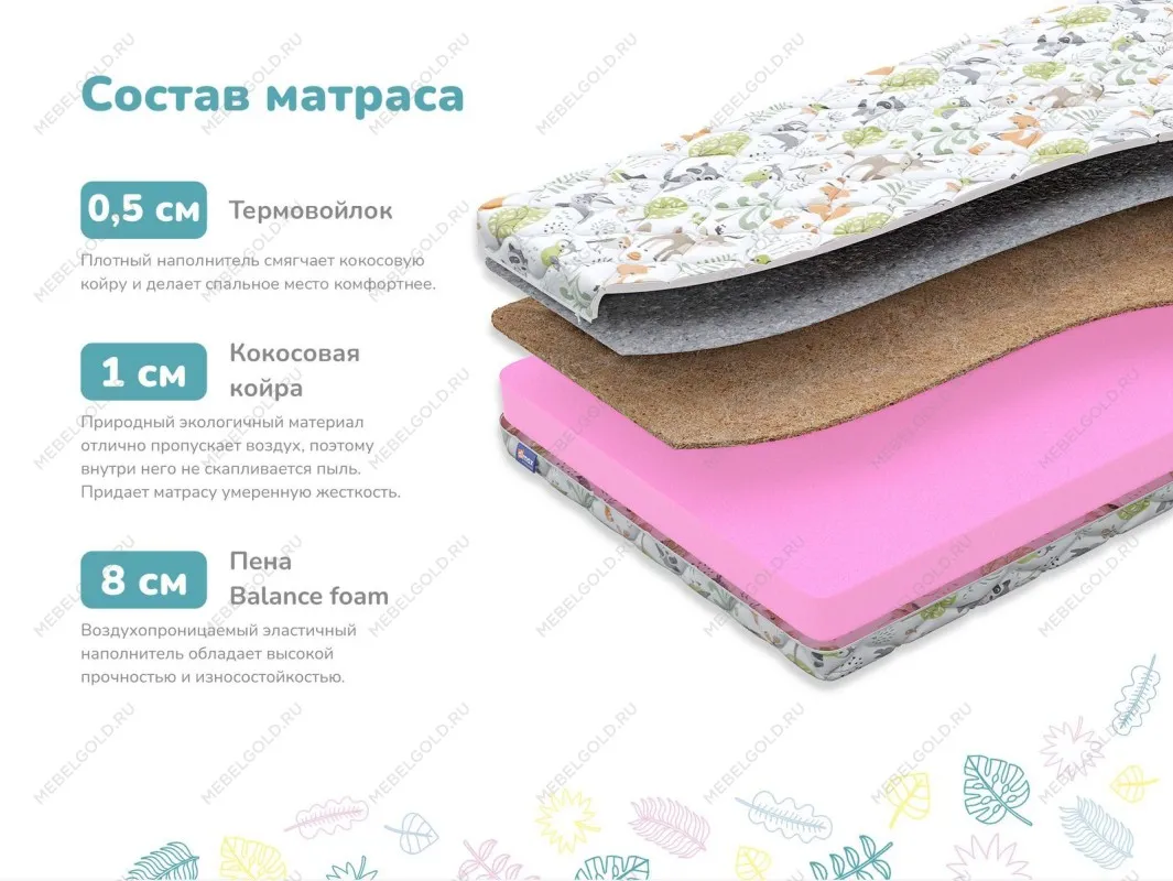 Матрас Сорванец 80х160 | изображение 1