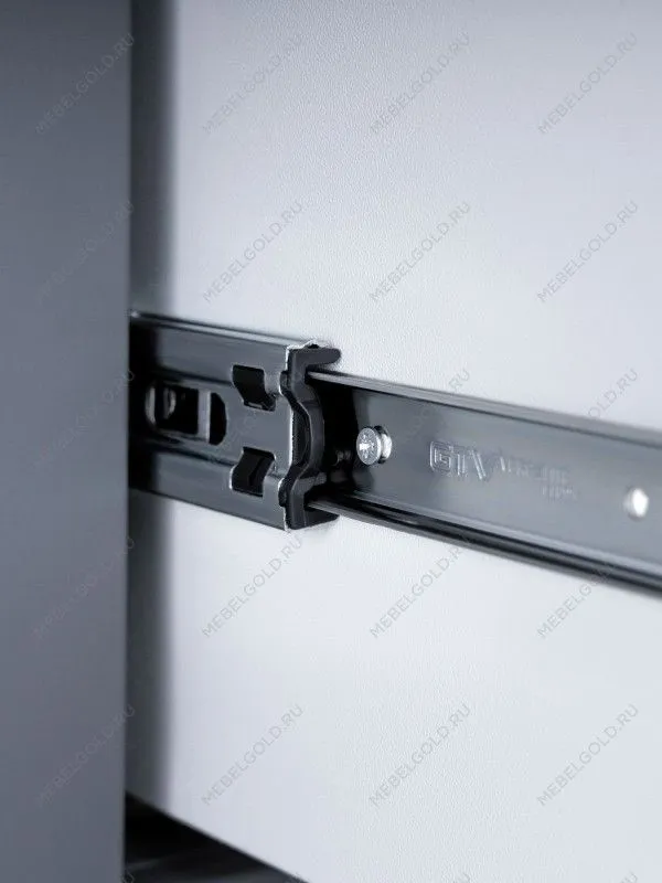 Тумба ТВ Сага, 3 ящика, 131х42х63 см, серая/ясень | изображение 4