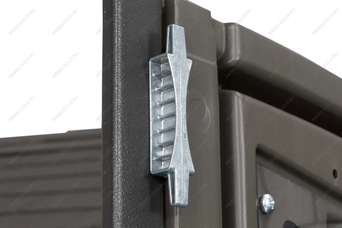 Сарай пластиковый WoodLook 15*8 DD | изображение 9