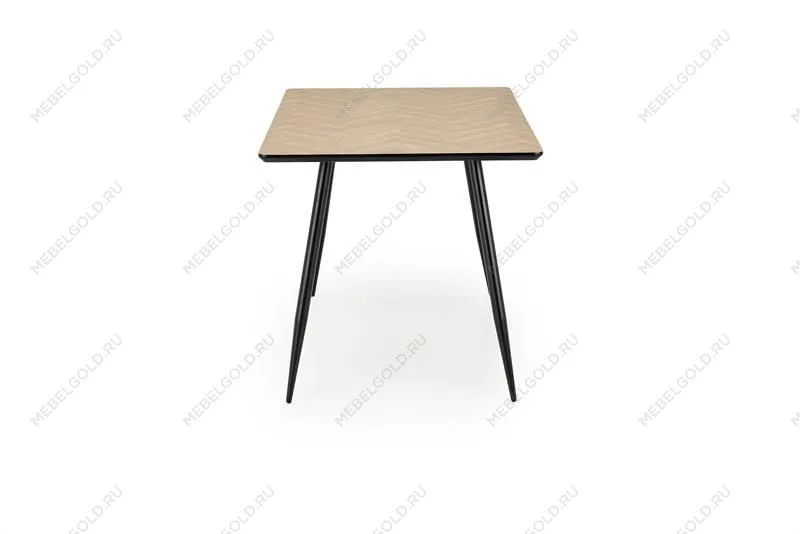 Стол обеденный Halmar BERTO 120 (натуральный/черный) | изображение 2