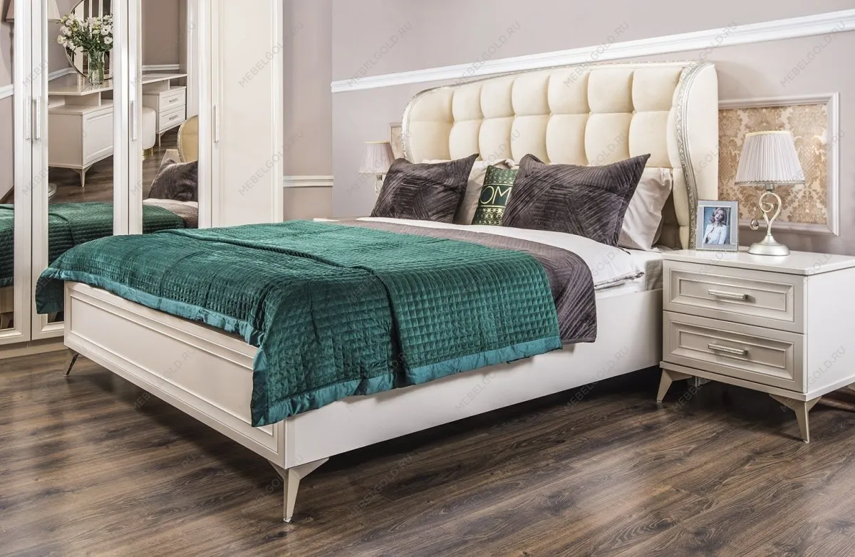 Шкаф Нонна 4-дверный мокко глянец | изображение 2