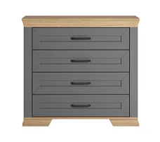 Комод Марсель KOM4S дымчатый алмаз