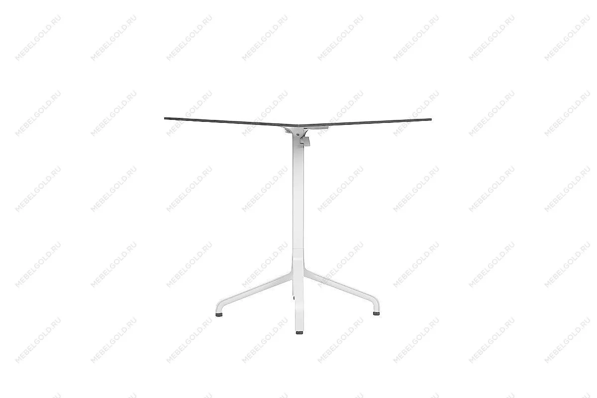 Стол складной квадратный Frasca Mini 70*70, белый (база + столешница) | изображение 2