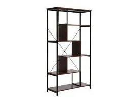 Стеллаж Signal NET A (орех/черный) 163/85