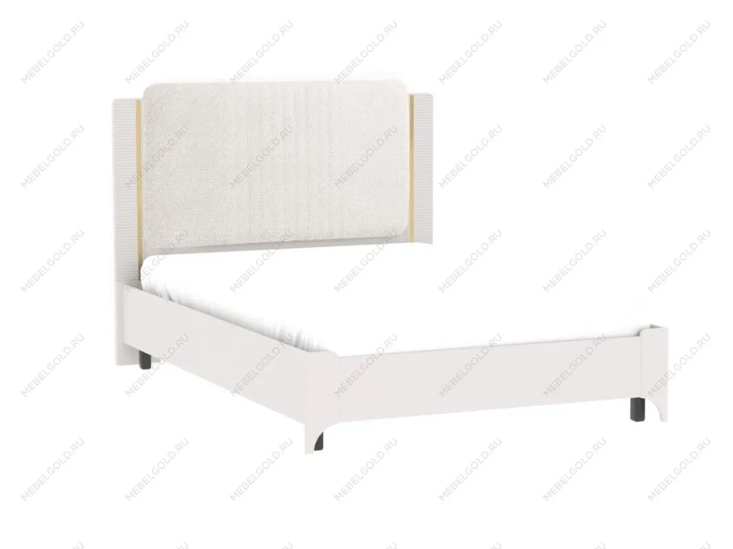 Кровать (каркас) 1400 NEW, Сиде (1492*2082*1200) Белый, 12928