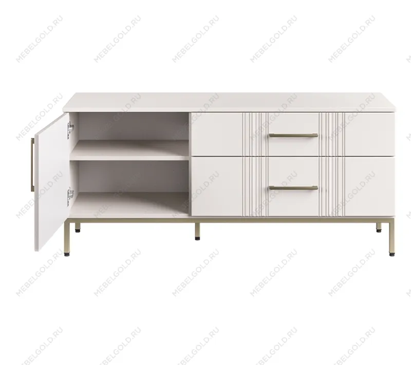 Тумба под телевизор Бетти кашемир RTV1D2S | изображение 3