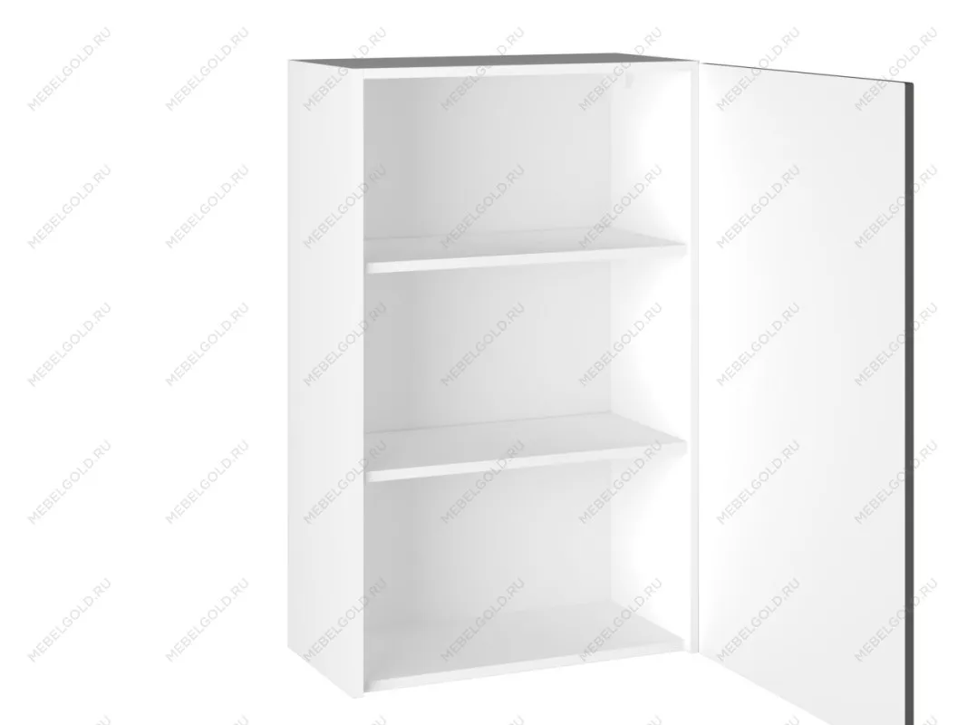 Шкаф 960 ШГ-60, Виста (600*316*960) Экокожа Серый, 26657 | изображение 1