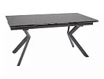 Стол обеденный Signal NORTON 160 (черный/черный) | изображение 2