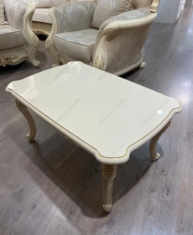 Балашиха - Столик прямоугольный Джоконда крем глянец | изображение 2