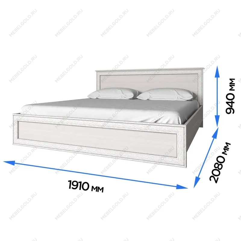 Кровать Тиффани 180 вудлайн кремовый | изображение 2